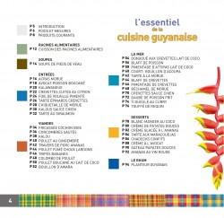 Sommaire essentiel cuisine guyanaise - Editions Orphie