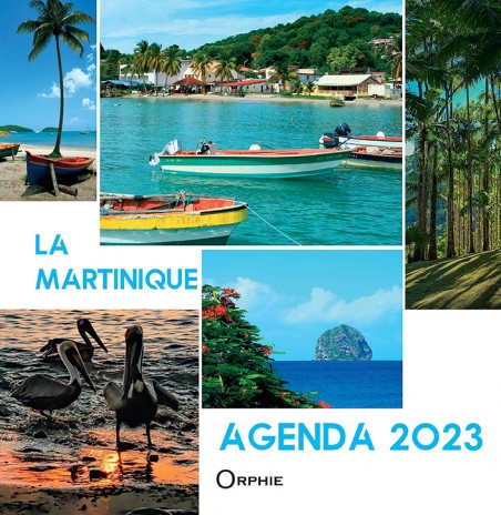 Agenda carré Martinique 2023 - Editions Orphie