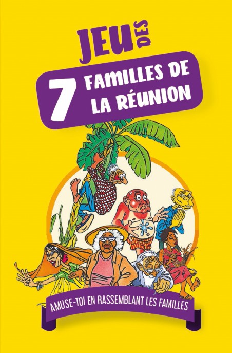 jeu 7 familles Réunion - Editions Orphie