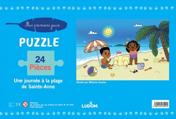Puzzle 24p La plage de Sainte-Anne - Ludom