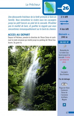 43 balades et randonnées en Martinique - Editions Orphie