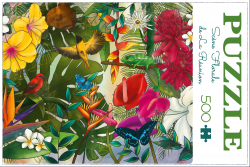 Puzzle 500 pièces - Scène florale de La Réunion I Éditions Orphie