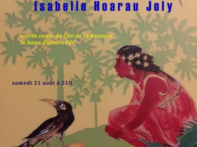 Isabelle Hoarau-Joly conte les histoires de l'île de La Réunion à Calès